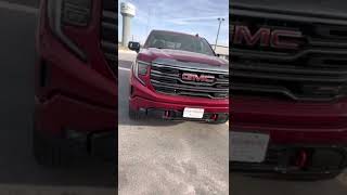 2022 GMC Sierra 1500 AT4 in Cayenne Red Metallic Tintcoat [upl. by Arihk]