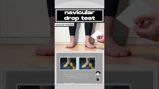 navicular drop test [upl. by Elehcir]