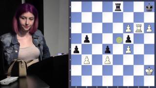 Endgame Gold over Goletiani  WGM Tatev Abrahamyan [upl. by Ilyssa]