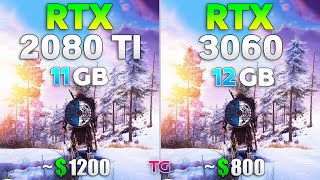 RTX 3060 vs RTX 2080 Ti  Test in 10 Games [upl. by Nwadrebma]