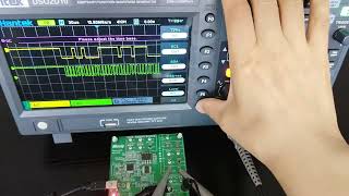 Oscilloscope DSO2D10 IIC Triggering and Serial Decode [upl. by Subak]