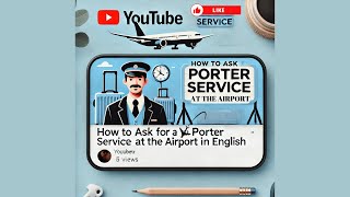 77⏰How to Ask for a Porter Service at the Airport in English [upl. by Ragnar650]