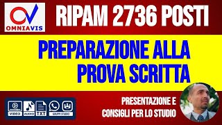 Concorso RIPAM per 2736 posti indicazioni per le prove scritte 1892021 [upl. by Wahlstrom]