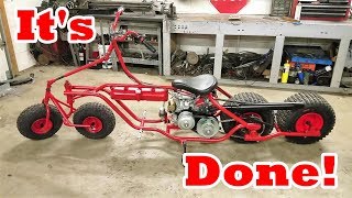 Four Wheeled Motorcycle Part 13 Its Done [upl. by Bez]