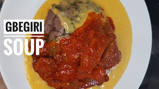 How To Make Gbegiri Soup  Nigerian Beans Soup [upl. by Hatch91]