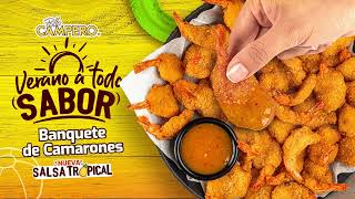 Disfruta el Verano a Todo Sabor con un Banquete de Camarones Campero 🍤🍍💛😎 [upl. by Khichabia940]