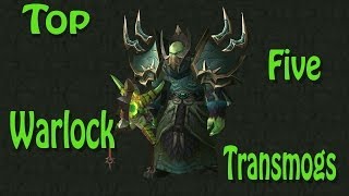 Top 5 Warlock Transmogs [upl. by Stefa]