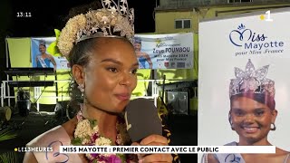 Miss Mayotte  premier contact avec le public [upl. by Nightingale3]