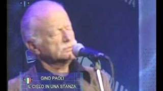 quotIl cielo in una stanzaquot Gino Paoli Live [upl. by Rostand]