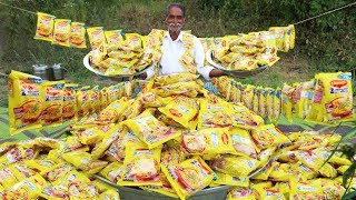 500 Maggi Noodles Cooking By Our Grandpa  World Biggest Recipe Yummy Maggi Noodles [upl. by Izabel417]