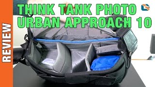 Think Tank Photo Urban Approach 10 Camera Bag Review [upl. by Lenod]