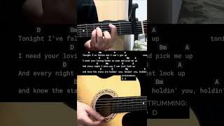 Tonight  FM Static  Easy Guitar Chords Tutorial For Beginners CHORDS amp LYRICS guitarlesson [upl. by Wiener]