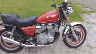 1980 Suzuki GS1000L Show Start up and Drive [upl. by Elmina]