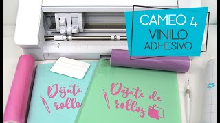 Tutorial vinilo adhesivo con Silhouette Cameo 4 [upl. by Ikceb68]