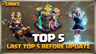 Last Top 5 Th14 Attacks Top 5 TH14 Attack Strategies You Must Know Ground Clash of Clans in coc [upl. by Nylave441]