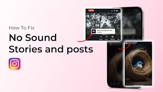 How To Fix No Sound On Instagram Stories and Posts [upl. by Enelak]