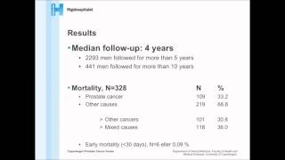 Survival after RP for clinically localised prostate cancer [upl. by Fernald]