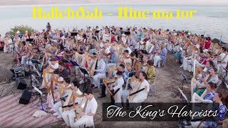 HALLELUYAH HINE MA TOV ft Joshua Aaron Nizar Francis LIVE Harp Worship at Sea of Galilee [upl. by Eizus]