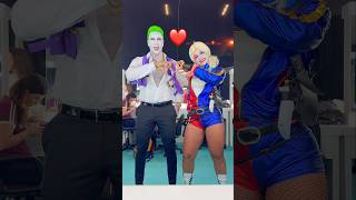 O amor deles é diferente 😅🩷💙💚 ApolloSant entretenimento joker harleyquinn arlequina [upl. by Malcah411]