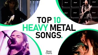 TOP 10 BEST HEAVY METAL SONGS [upl. by Morven]