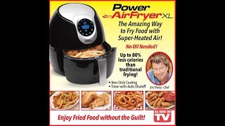 AS Seen on TV Power Air Fryer Review and Taste Test [upl. by Martin]