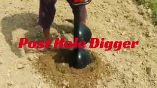 Post Hole Digger  Earth Auger [upl. by Ashraf]