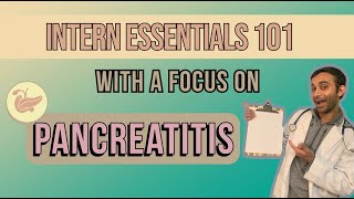 Pancreatitis What Medical Students and Residents Need to Know Diagnosis amp Treatment [upl. by Eirased796]