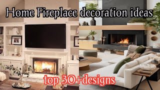 Home Fire Place Decoration Ideas New fireplace decor homedecorationideas289 [upl. by Eseilana]