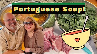 How to Make Portuguese  Azorean Kale Soup Delicious and Easy Recipe [upl. by Fusco602]