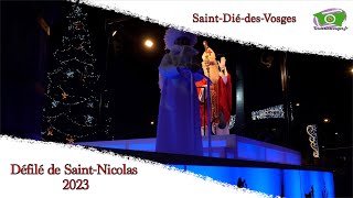 DIRECT Défilé de SaintNicolas de SaintDiédesVosges [upl. by Atinrehs]