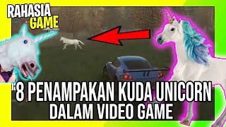 8 Penampakan Unicorn Dalam Video Game  Hewan ajaib kentut pelangi maut [upl. by Ellehsat]