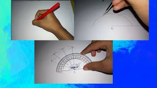 How to construct an angle of 1125 degrees By Pushkar Kumar [upl. by Manny]