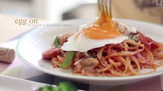 Napolitan Spaghetti  Japanese Ketchup Spaghetti  ナポリタン [upl. by Aliban615]