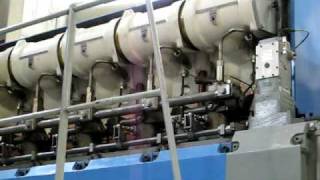 MAN L2738 Diesel engine actuator movement while starting [upl. by Acnaiv]