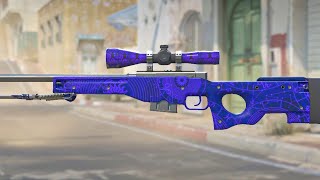 PURPLE SCOPE BACK IN CS2  AWP SUN IN LEO WITH 5x WEB STUCK STICKER  CS2 5x Sticker Craft is🔥🔥 [upl. by Trakas]