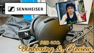 SENNHEISER HD 400S  UNBOXING amp REVIEW  BUDGET MEAL  TAGALOG VERSION [upl. by Erodoeht653]