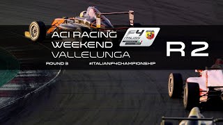 Italian F4 Championship powered by Abarth  ACI Racing Weekend Vallelunga Round 3  Race 2 [upl. by Nnayelsel]