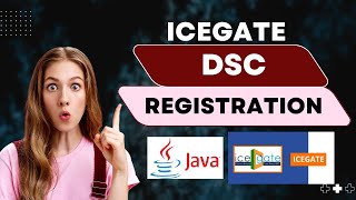 How to Register DSC on ICEGATE [upl. by Schlenger]