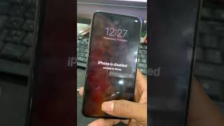 iPhone XS Max iPhone is disabledconnect to iTunes disabled itunes iphone iphonexsmax shorts [upl. by Andrews]