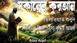 সকালে কুরআন তিলাওয়াত শুনুন রুজিরোজগার ও বরকতের দোয়া Morning AdhkarAlSabah by alaaaqel54 [upl. by Ydnis523]