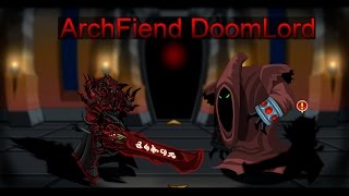 AQW  Getting the ArchFiend DoomLord AFDL Armor Finally [upl. by Brander]