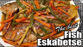 ESCABECHENG ISDA  How to cook ESCABECHE recipe [upl. by Florentia]