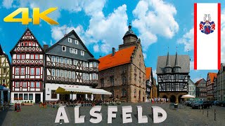 Alsfeld 4K  🇩🇪 Germany  Walking Tour  Old Town  Travel [upl. by Adlitam]