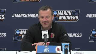 WBB NCAA First Round Postgame Presser Walz Cochran Russell  32224 [upl. by Bean]