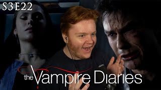 The Vampire Diaries  S3E22 quotThe Departedquot  REACTION [upl. by Enileve]