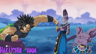 I CAN TRANSFORM  Beerus Hakaishin vs Broly  Fan Animation Beerus Reacts [upl. by Pilihp497]