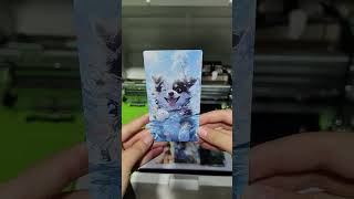 A4 UV Flatbed Printerprinting cartoon acrylic board smallbusiness printing uvprinter anime [upl. by Sral]