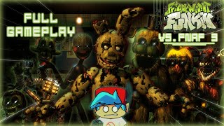 FNF Vs FNaF 3 FULL MOD  Playthrough Friday Night Funkin Mods FNF FNaF [upl. by Aliakam612]