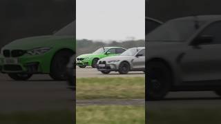 BMW M3 vs 700hp BMW M3 dragrace youtubeshorts bmwm3 shortvideo shorts ytshort credit Carwow [upl. by Paff971]