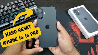 How To Hard Reset iPhone 16 or 16 Pro [upl. by Fai76]